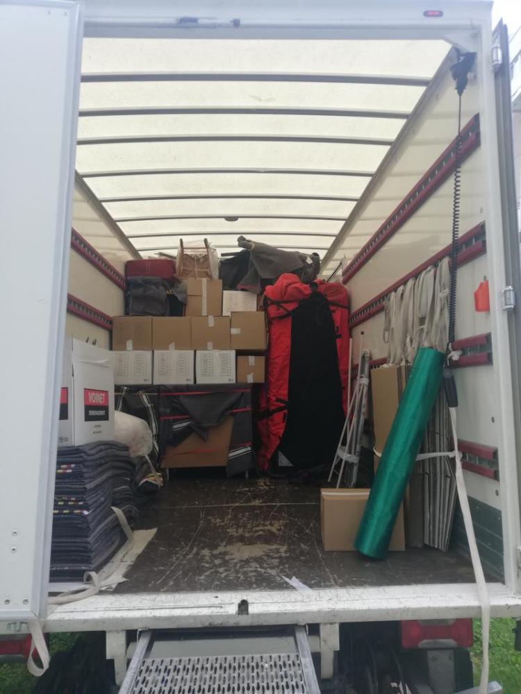 Chargement de camion